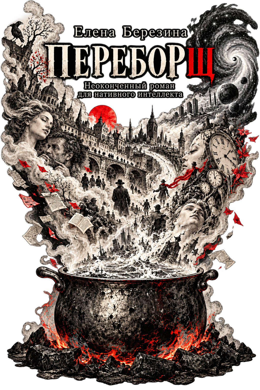 Обложка романа «Переборщ»